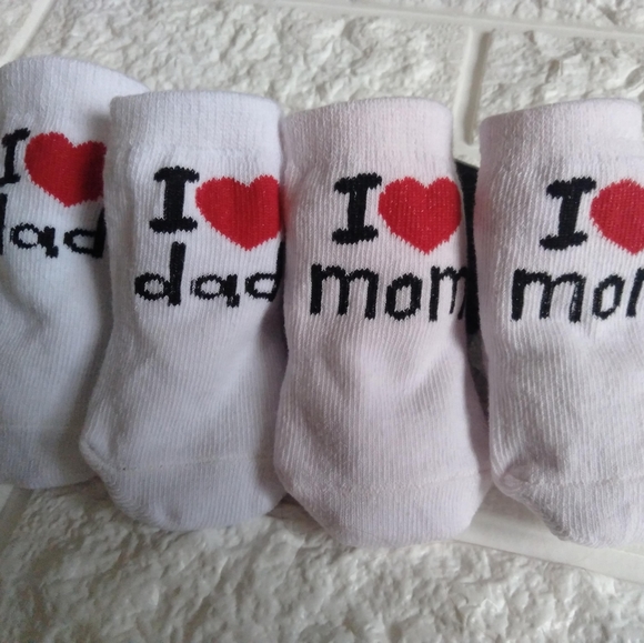 NWT 2 pairs of new born baby cotton socks Chikitoe - Picture 4 of 4